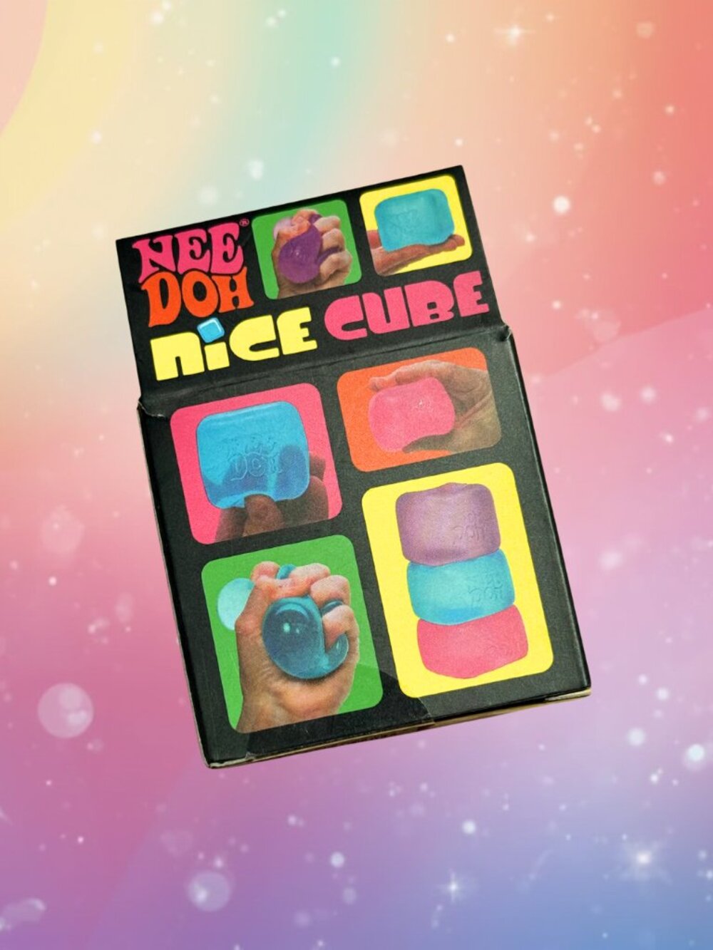 ๐ NeeDoh | Purple Nice Cube - Picture 4 of 4